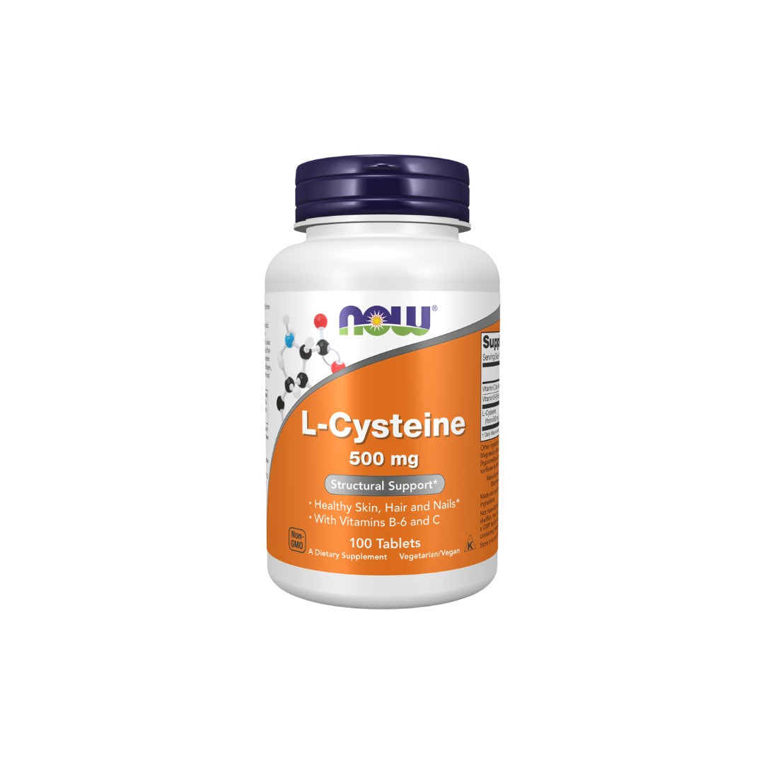 NOW Foods L-Cysteine 500mg 100 Tablets